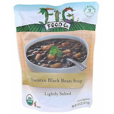 FIG FOOD Organic Soup; Yucatan Black Bean 82BB